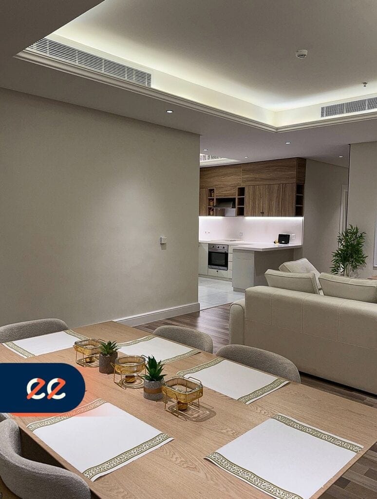 تأثيث شقة سكنية