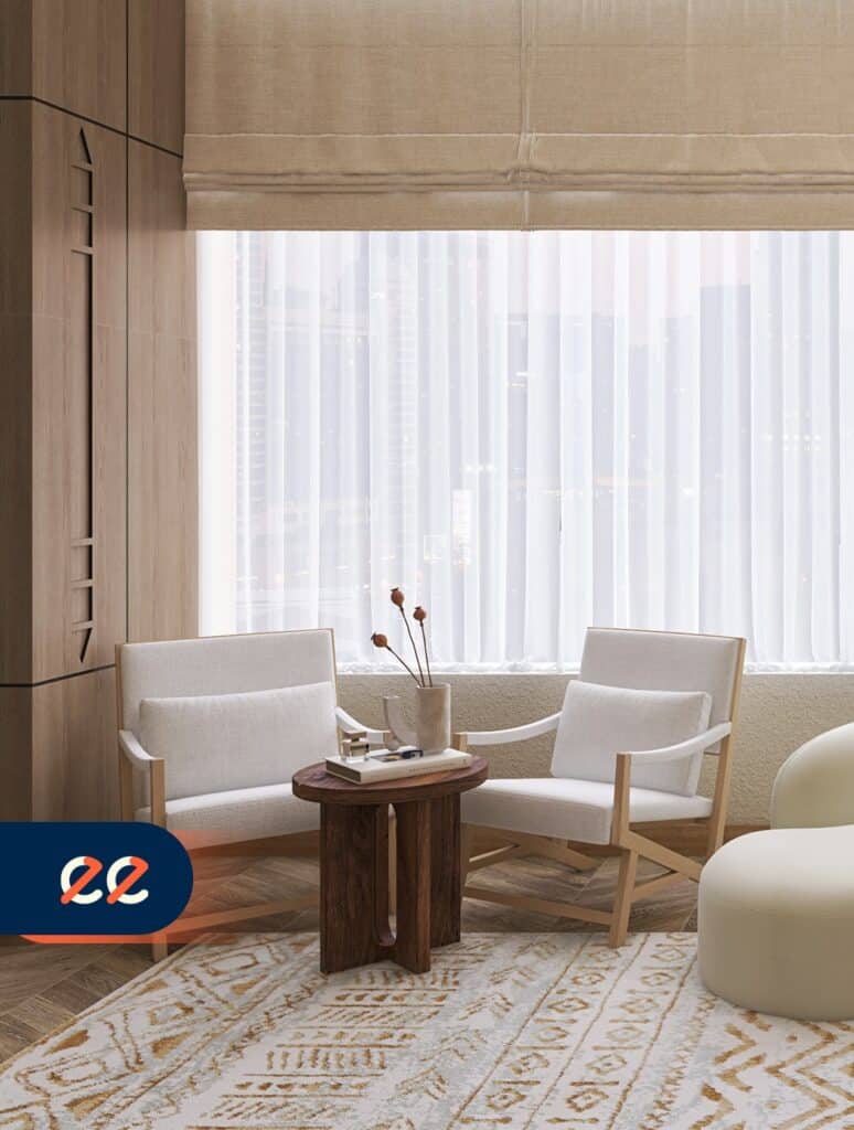 تصميم داخلي شركة المساكن الاقتصادية (موتلز)