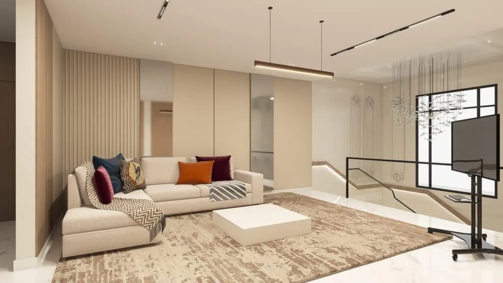 تصميم داخلي فيلا سكنية - صورة 3