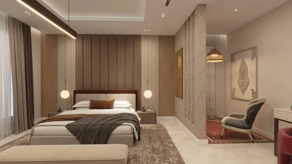 تصميم داخلي فيلا سكنية - صورة 10