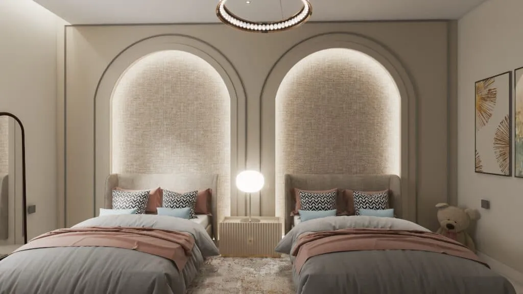 تصميم داخلي فيلا سكنية - صورة 12