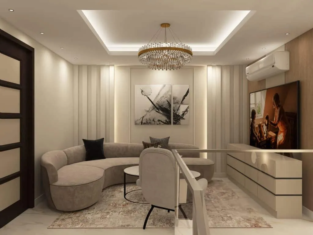 تصميم داخلي فيلا سكنية - صورة 16