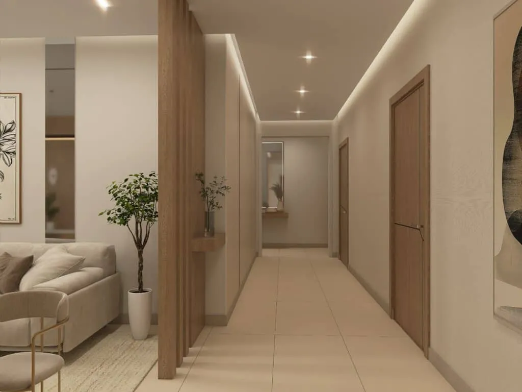 تصميم داخلي لشقة سكنية - صورة 10