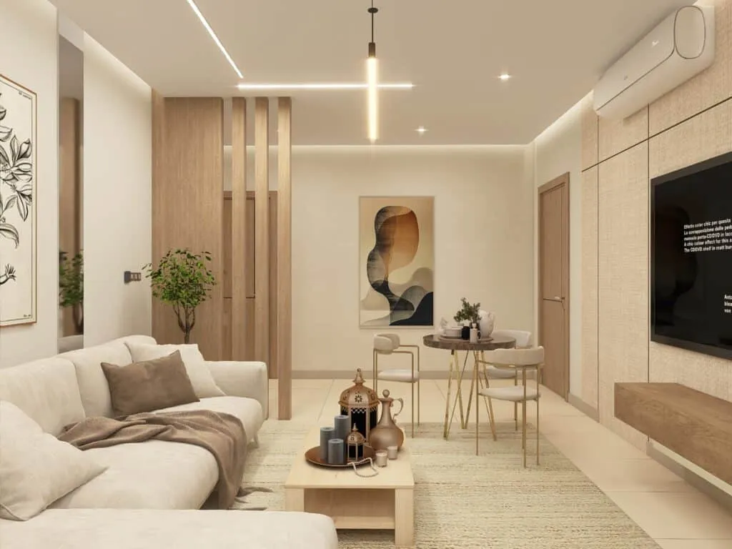 تصميم داخلي لشقة سكنية - صورة 9
