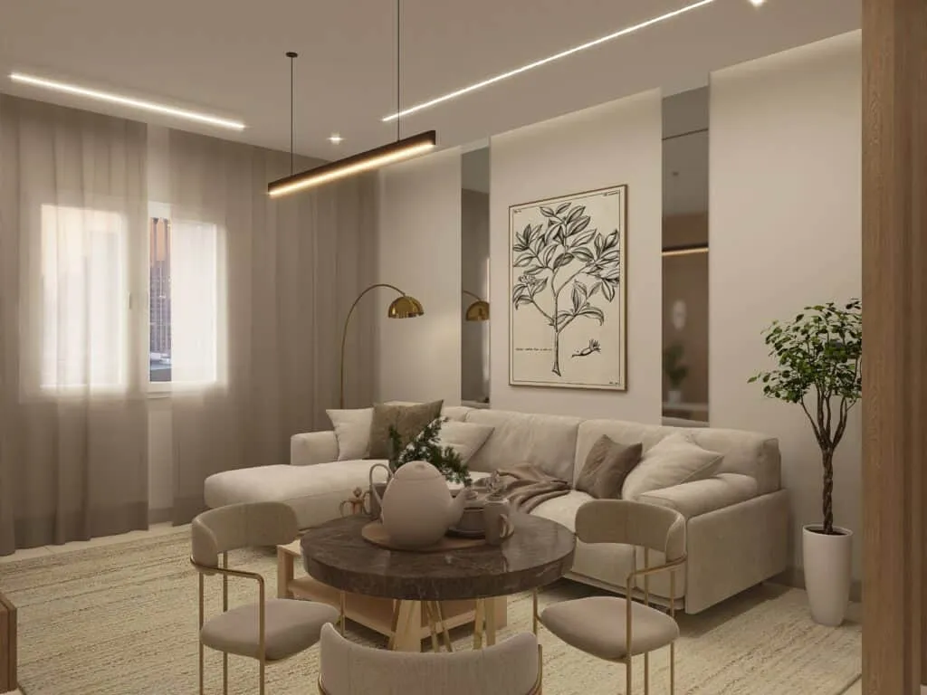 تصميم داخلي لشقة سكنية - صورة 6