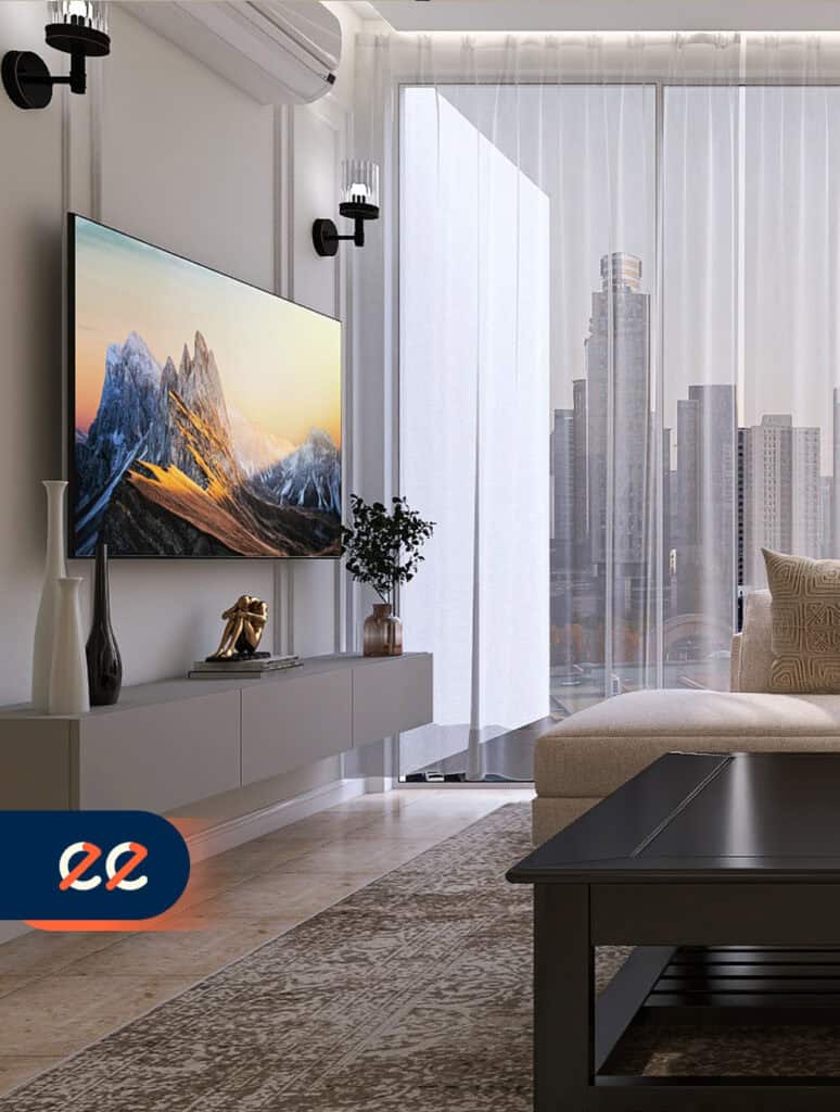 تصميم داخلي لشقة سكنية